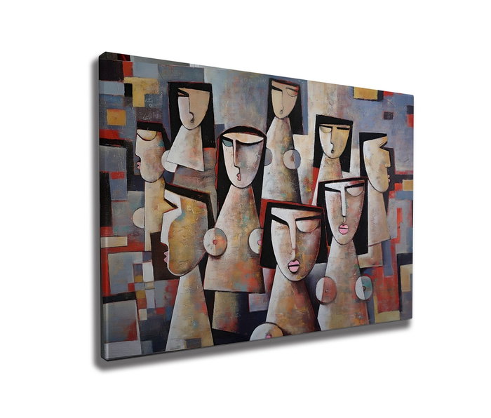 Wallity WY325 Lienzo Decorativo Multicolor 50 x 70 cm